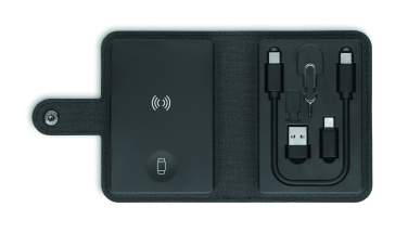 Logotrade Werbegeschenke das Foto: 4in1 Kabel-Set 15W