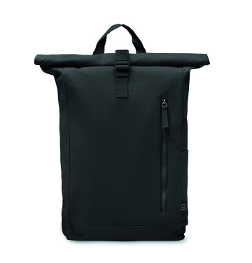 Logotrade Werbegeschenke das Foto: Rolltop-Rucksack 390 g/m²