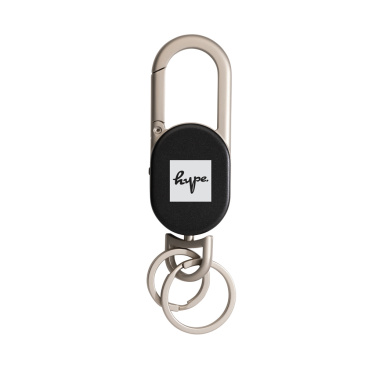 Logotrade Werbeartikel das Foto: Schlüsselanhänger Keyfinder mit weltweiter Ortung und USB-C