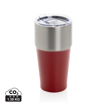 Logotrade Geschäftsgeschenke das Foto: Fluid Becher aus RCS-zertifiziert recyceltem Stahl, 500ml