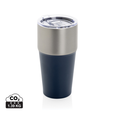 Logotrade Geschäftsgeschenke das Foto: Fluid Becher aus RCS-zertifiziert recyceltem Stahl, 500ml