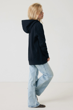 Logotrade Werbeartikel das Foto: Iqoniq Yengo KidsHoodie mit Seitentaschen aus rec. Baumwolle