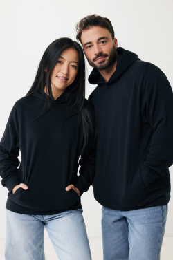 Logotrade Werbeartikel das Foto: Iqoniq Yengo Hoodie mit Seitentaschen aus rec. Baumwolle