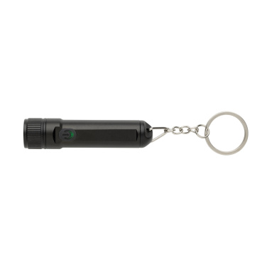 Logotrade Werbeartikel das Foto: Gear X wiederaufladbare ultrahelle Key-Chain Taschenlampe