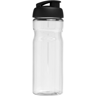 Logotrade Firmengeschenke das Foto: H2O Active® Eco Base 650 ml Sportflasche mit Klappdeckel