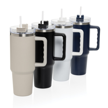Logotrade Werbeartikel das Foto: Stadley Becher aus RCS recyceltem Sainless Steel 1200ml