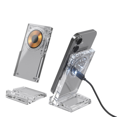 Logotrade Werbegeschenke das Foto: Magcharge 15W magnetische Wireless-Charging-Stand