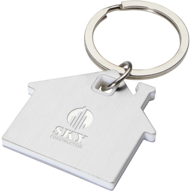 Logotrade Werbegeschenke das Foto: Nook Schlüsselanhänger Haus