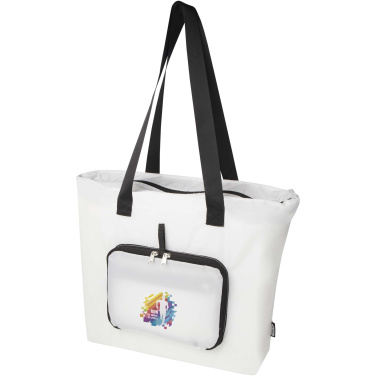 Logotrade Firmengeschenke das Foto: EcoFold faltbare RPET Tragetasche 16 L