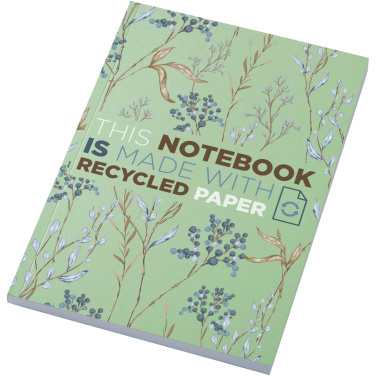 Logotrade Logogeschenke das Foto: Novella Austen A5 Softcover Notizbuch aus Recyclingmaterial – 100 Blatt