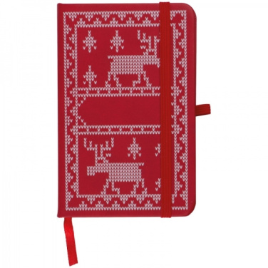 Logotrade werbemittel das Foto: A6-Notizbuch mit Weihnachtsmotiv