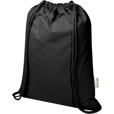 Logotrade Werbegeschenke das Foto: Oregon Blend 140 g/m² GRS-recycelter Turnbeutel 5 L