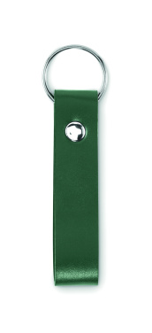 Logotrade Logogeschenke das Foto: Schlüsselring mit Schlaufe PU
