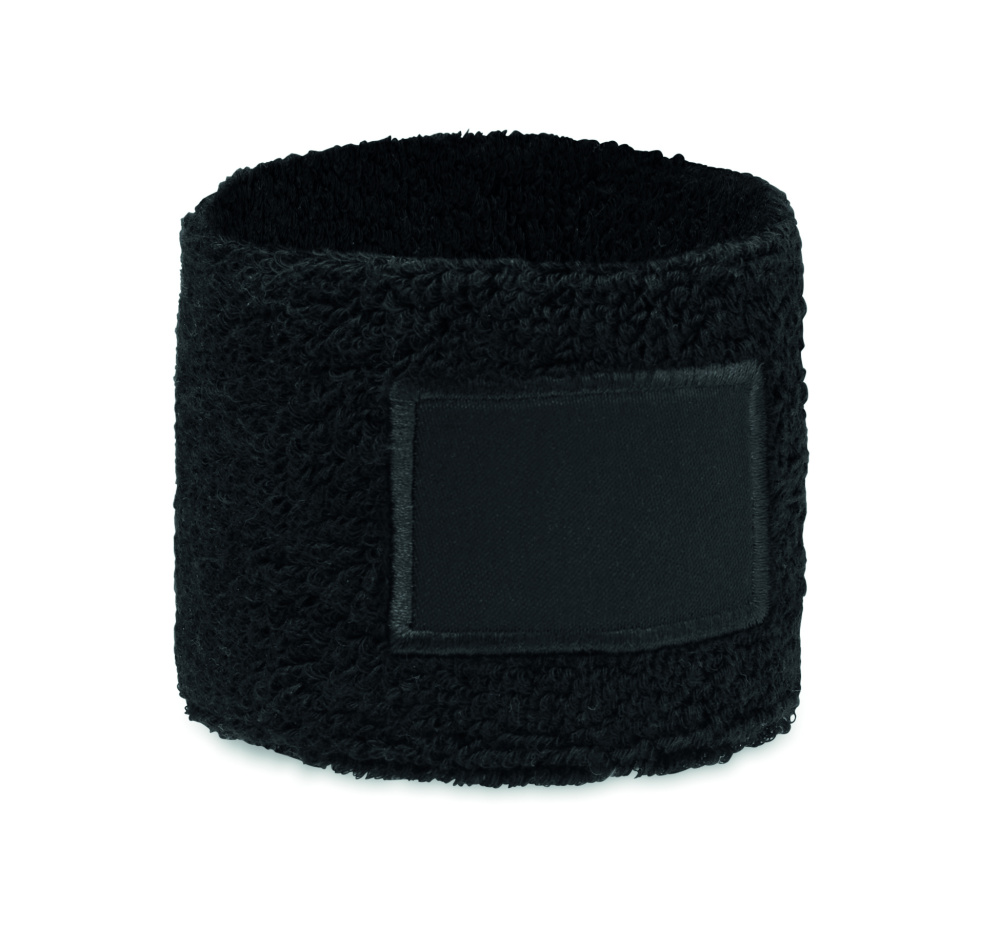 Logotrade Logogeschenke das Foto: Schweißarmband Polycotton