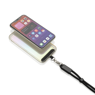 Logotrade Firmengeschenke das Foto: LoopAmp 60W Handgelenksband für Smartphones aus RCS rPET