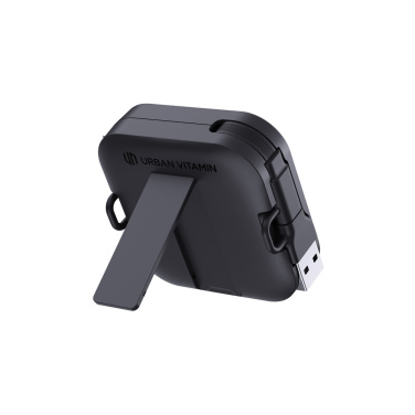 Logotrade Firmengeschenke das Foto: Urban Vitamin San Jose 100W-Halter mit einziehbarem Kabel