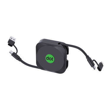 Logotrade Geschäftsgeschenke das Foto: Urban Vitamin San Jose 100W-Halter mit einziehbarem Kabel