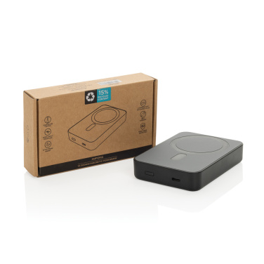 Logotrade werbemittel das Foto: Amporia 10.000mAh magnetische Powerbak aus RCS rec. ABS