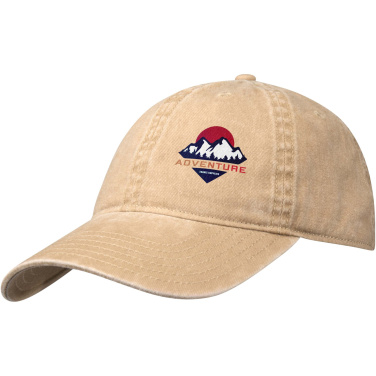 Logotrade Geschäftsgeschenke das Foto: Grafton Kappe mit 6 Segmenten washed