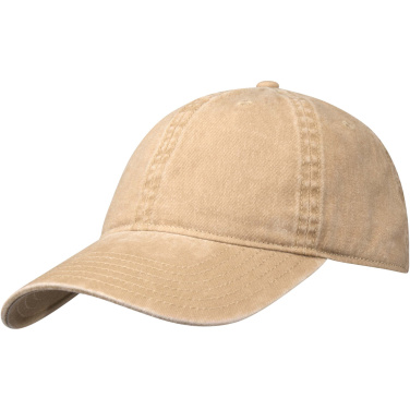 Logotrade Werbegeschenke das Foto: Grafton Kappe mit 6 Segmenten washed