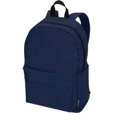 Logotrade Geschäftsgeschenke das Foto: Byron 14" GRS-recycelter City Laptop Rucksack 14 L