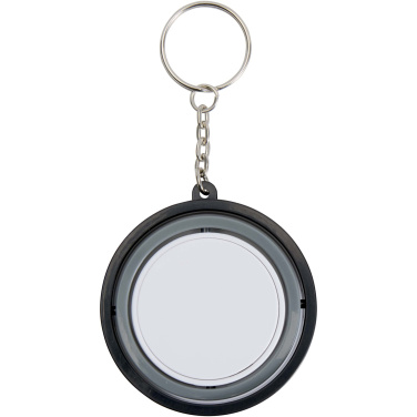 Logotrade Geschäftsgeschenke das Foto: Spinx Gyroskop Fidget Schlüsselanhänger aus recyceltem Kunststoff