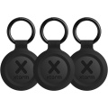 Xtorm XTAG2A wasserfeste Reise-Smart-Tags, 3er Set, Holzkohle