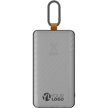 Logotrade Logogeschenke das Foto: Xtorm XG2S101 Go2 10.000 mAh 15W Solar Powerbank mit Lampe