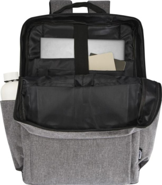 Logotrade werbemittel das Foto: Libra 15" Laptop-Rucksack aus recyceltem GRS-Material 15 L