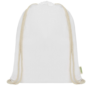 Logotrade Firmengeschenke das Foto: Odisha 140 g/m² OCS Bio-Sportbeutel 5L