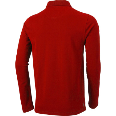 Logotrade Logogeschenke das Foto: Oakville Langarm Poloshirt für Herren