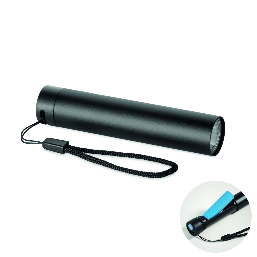 Logotrade werbemittel das Foto: Wiederaufladbare Taschenlampe