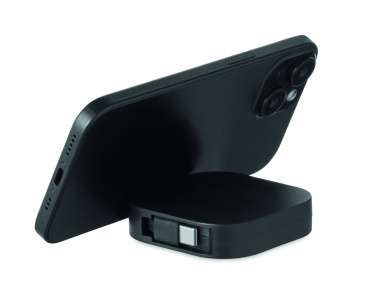 Logotrade Firmengeschenke das Foto: Einziehbares Ladekabel 100W