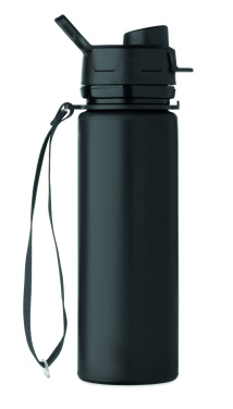 Logotrade Geschäftsgeschenke das Foto: Faltbare Sportflasche Silikon