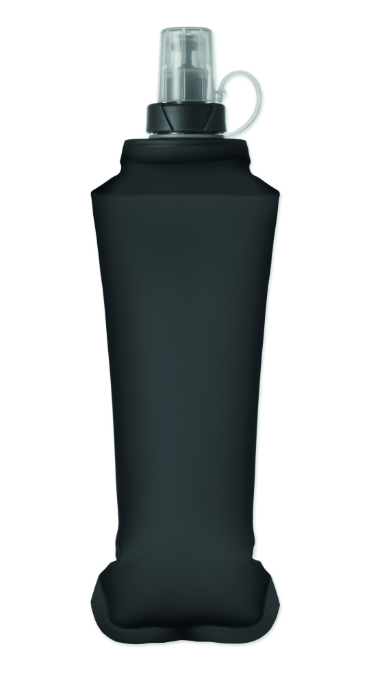 Logotrade Werbegeschenke das Foto: Faltbare Wasserflasche 500ml