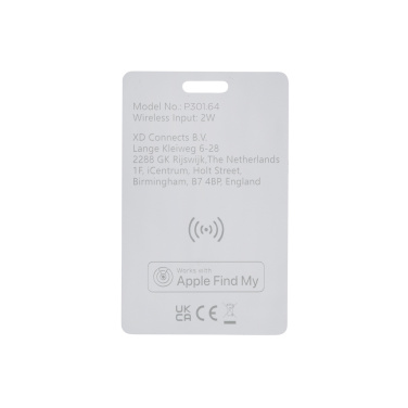 Logotrade Firmengeschenke das Foto: Findit Dual aufladebare RCS Ultra-Thin-Finder-Card