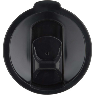 Logotrade Logogeschenke das Foto: Grayson 480 ml RCS recycelter Isolierbecher mit Trinkhalm