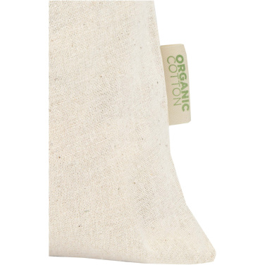 Logotrade Geschäftsgeschenke das Foto: Odisha 140 g/m² OCS Bio-Geschenktasche – 30 × 25 cm