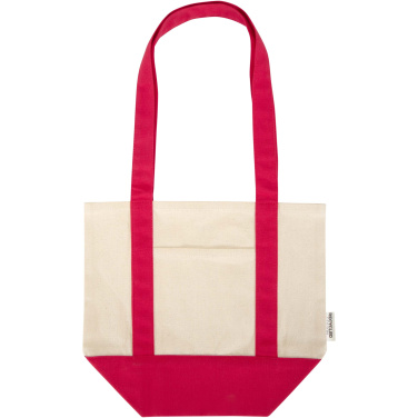 Logotrade werbemittel das Foto: Sam 320 g/m² Mini-Tragetasche aus GRS recycelter Baumwolle