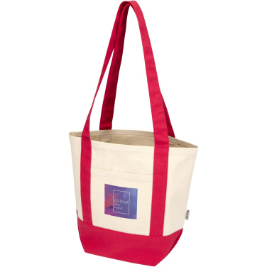 Logotrade werbemittel das Foto: Sam 320 g/m² Mini-Tragetasche aus GRS recycelter Baumwolle