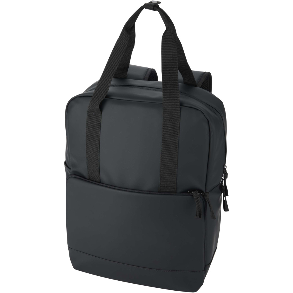 Logotrade Geschäftsgeschenke das Foto: Resi Plus GRS recycelte Rucksackkühltasche 18L