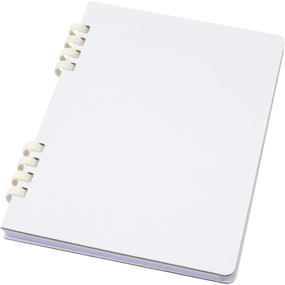 Logotrade Werbeartikel das Foto: Fil A5 Hardcover RCS recyceltes Spiralnotizbuch