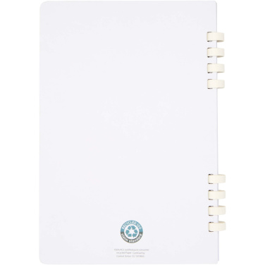 Logotrade Logogeschenke das Foto: Fil A5 Hardcover RCS recyceltes Spiralnotizbuch