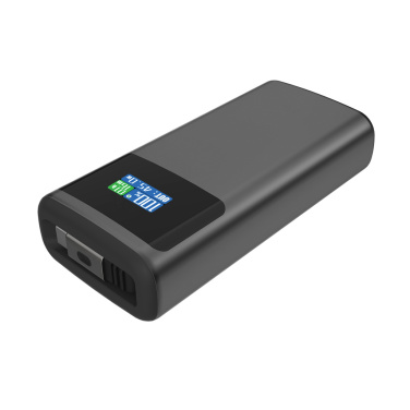 Logotrade Geschäftsgeschenke das Foto: Quantum RCS Ultra-Fast 45W 10.000mAh Powerbank mit Display