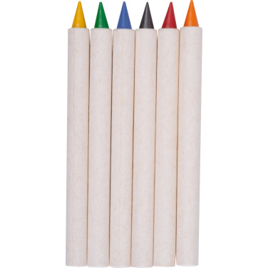 Logotrade Werbeartikel das Foto: Infinity Set Wachsmalstifte KINGSTON