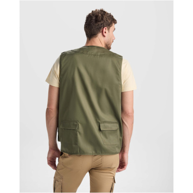 Logotrade werbemittel das Foto: Venera Arbeitsweste mit V-Ausschnitt und mehreren Taschen, 200 g/m2