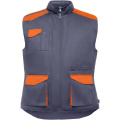 Armada Arbeitsweste mit mehreren Taschen, Blei / Orange