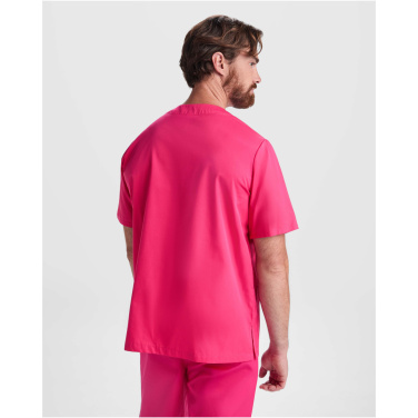 Logotrade Werbegeschenke das Foto: Panacea Kurzärmeliges Arbeitshemd, 160 g/m2, unisex