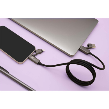 Logotrade Firmengeschenke das Foto: SCX.design C59 100 W magnetisches Silikon Ladekabel