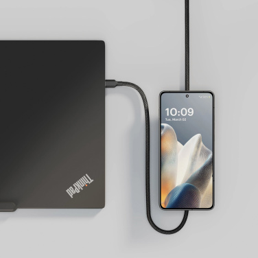 Logotrade Werbegeschenke das Foto: Zens Ladekabel USB C-C Pro 2